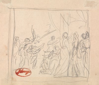 The Croquet Match Gone Awry by George Romney
